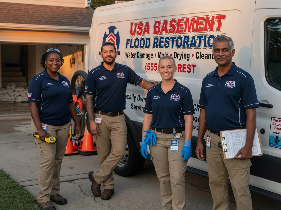 Basement Flood Cleanup company in South Milford, IN